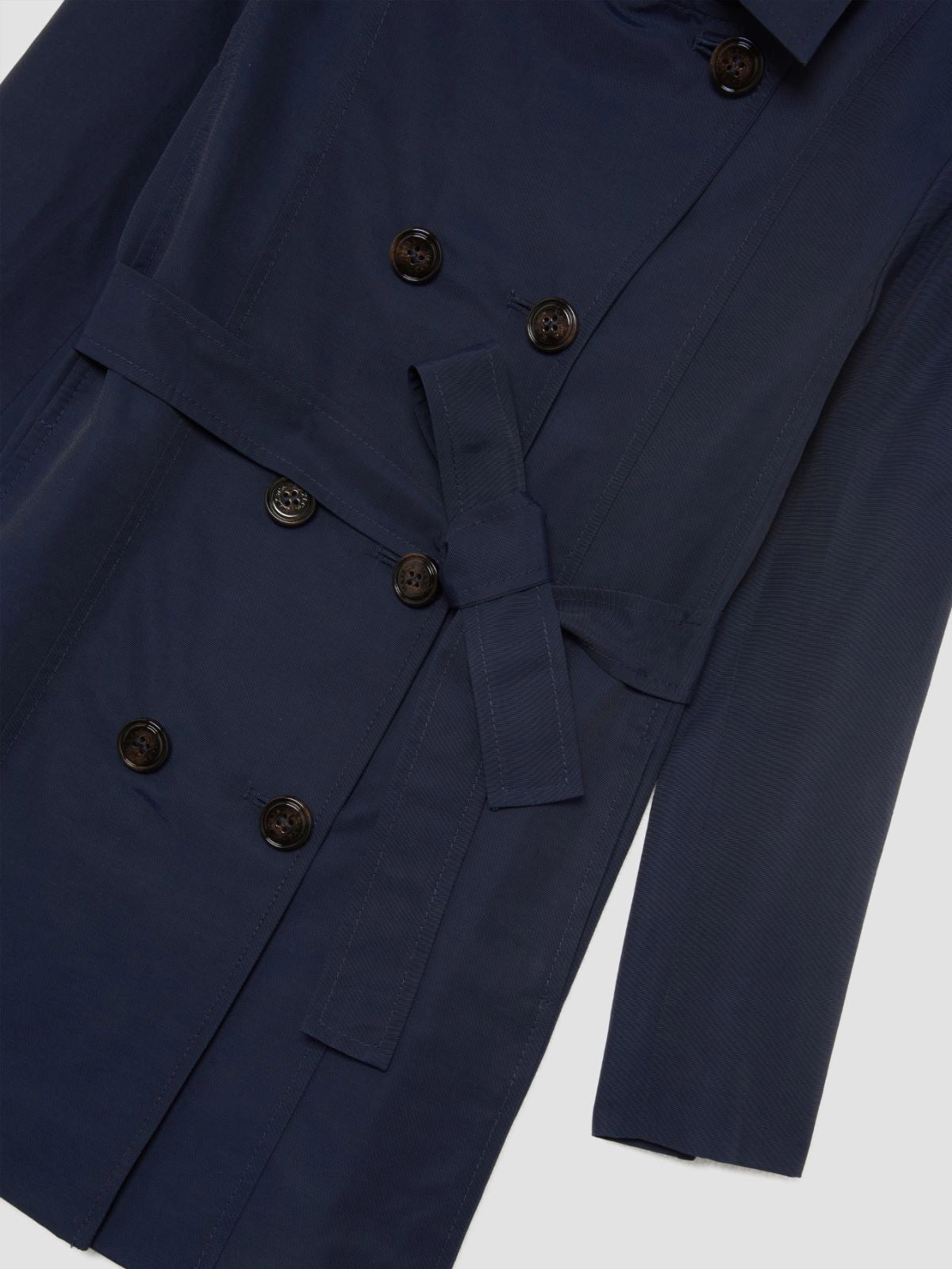 Trench in cotone tecnico