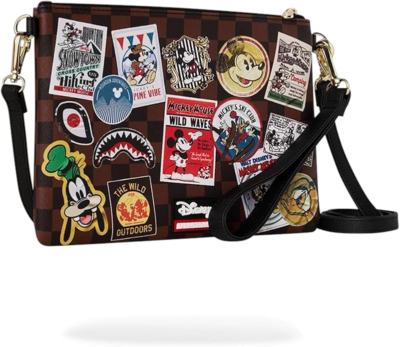 SPRAYGROUND Pochette Limited Edition,MICKEY MOUSE MOGUL DISNEY COLLAB CROSSOVER CLUTCH