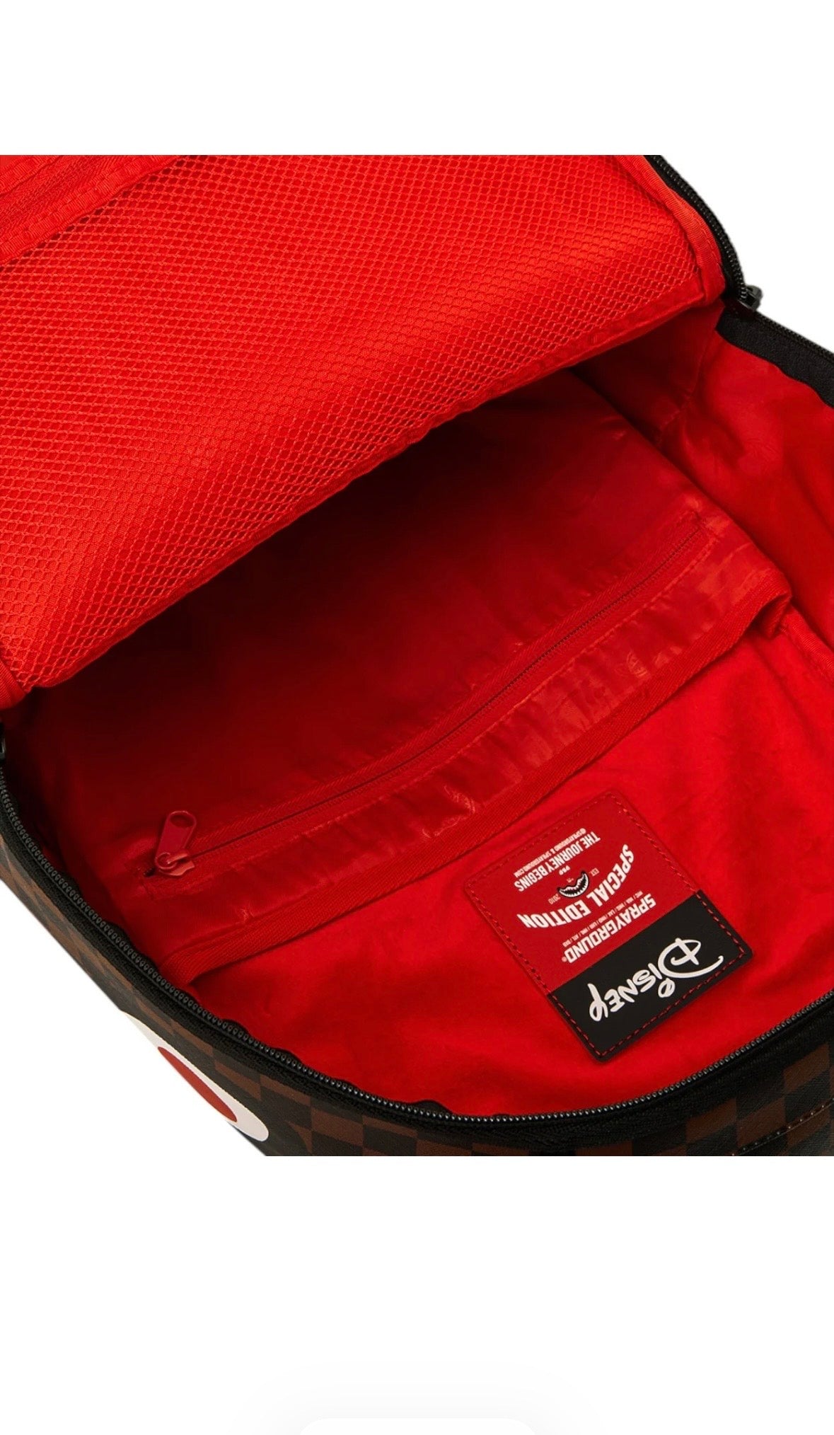 ZAINO SPRAYGROUND DISNEY SCROOGE COUNTING MONEY