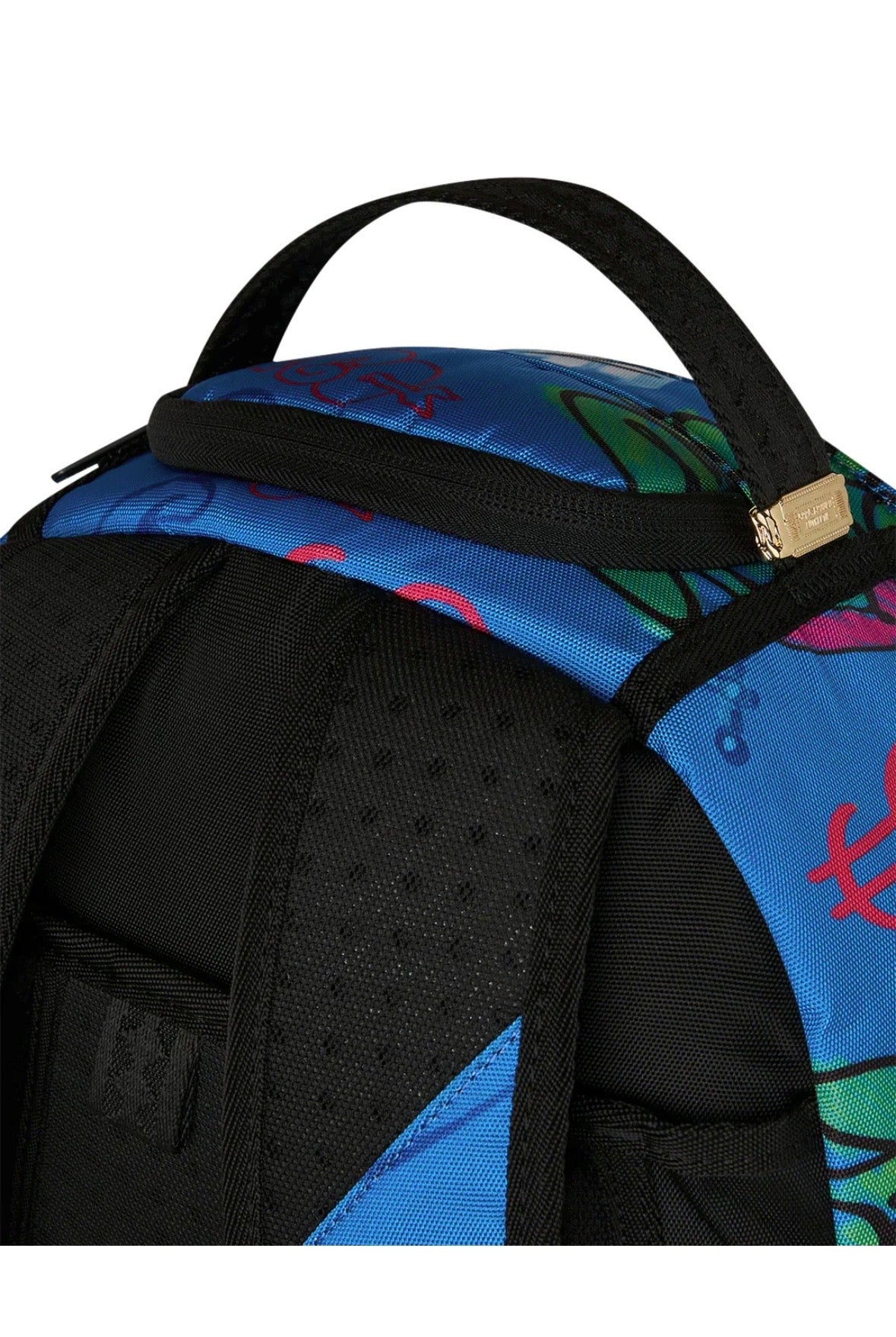 MONOPOLY BLUE TEAR THROUGH BACKPACK