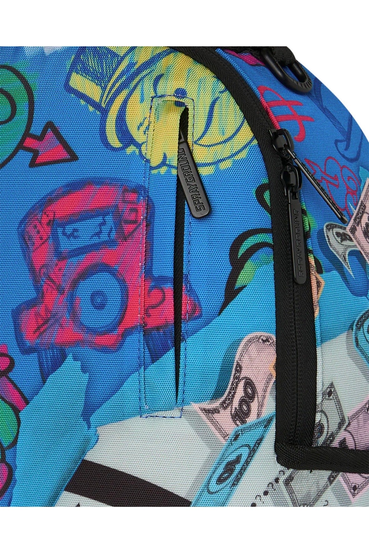 MONOPOLY BLUE TEAR THROUGH BACKPACK