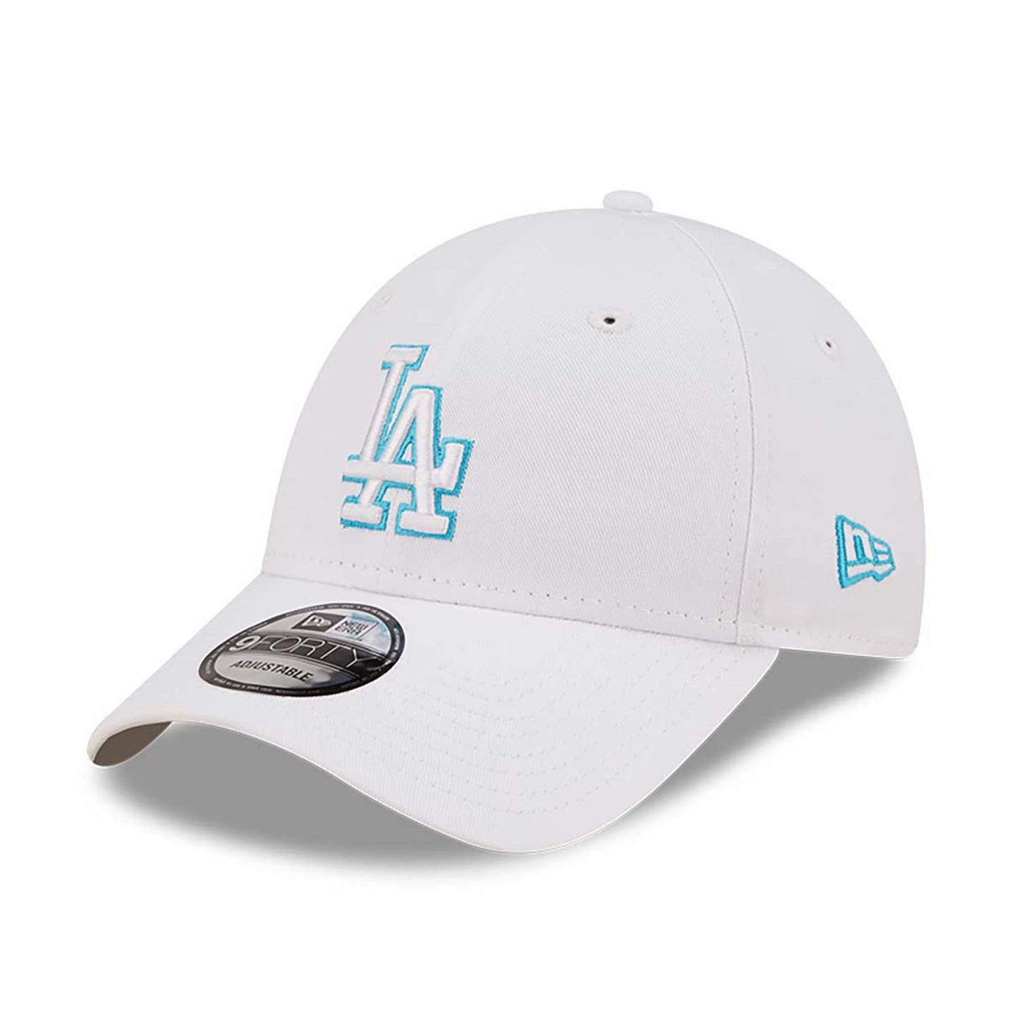 9FORTY Cappellino 9FORTY Regolabile LA Lakers Neon Outline Bianco 9FORTY Colore: