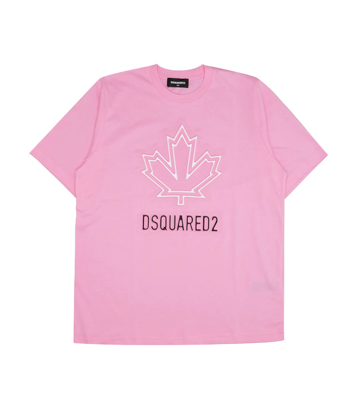 T-Shirt Maple Leaf Rosa