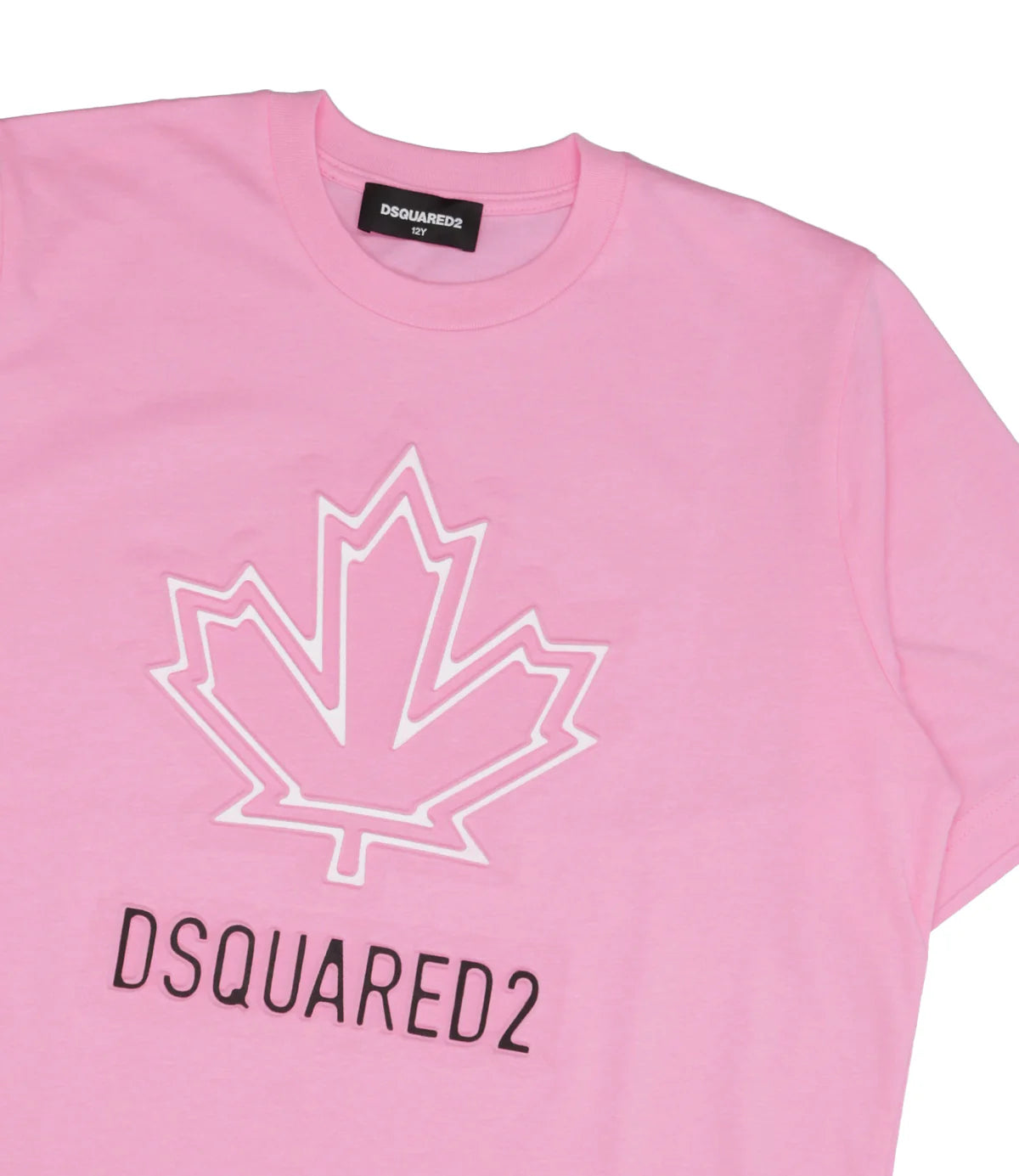 T-Shirt Maple Leaf Rosa