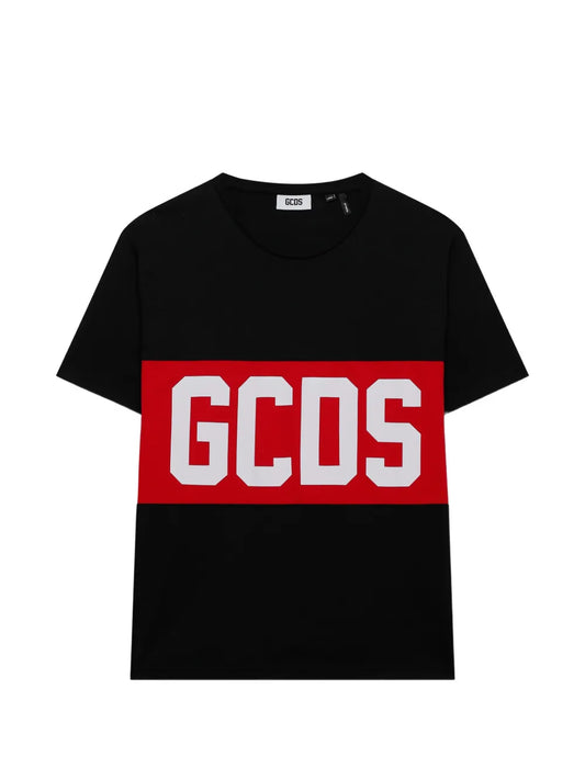 T SHIRT BAND LOGO GCDS
